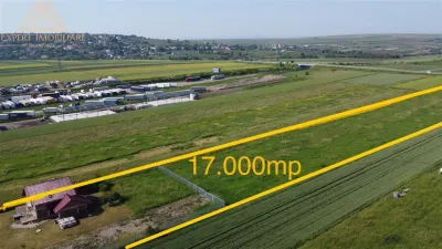 Teren vinzare, inchiriere,2.1 Ha sau parcelare parcele a cate  10 ari, zona Rulmentul - Suceava