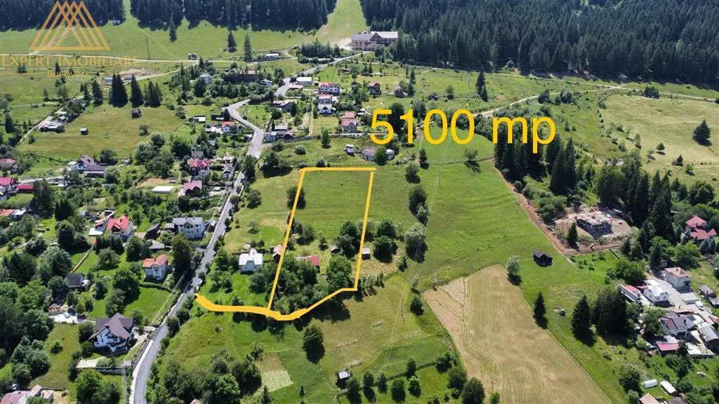 Teren 5100 mp zona peisaj exceptional in Campulung Moldovesc - foto 1
