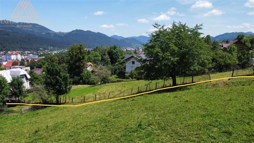 Teren 5100 mp zona peisaj exceptional in Campulung Moldovesc - foto 9