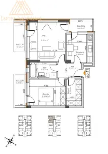 Apartament Zona-Noua doua camere și parcare - foto 9