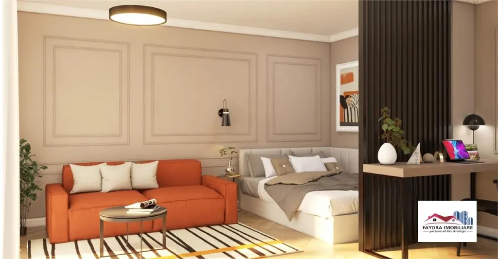 Apartament 1 Camera Tip A1.2 de Vanzare in Ansamblul Green Residence - foto 1