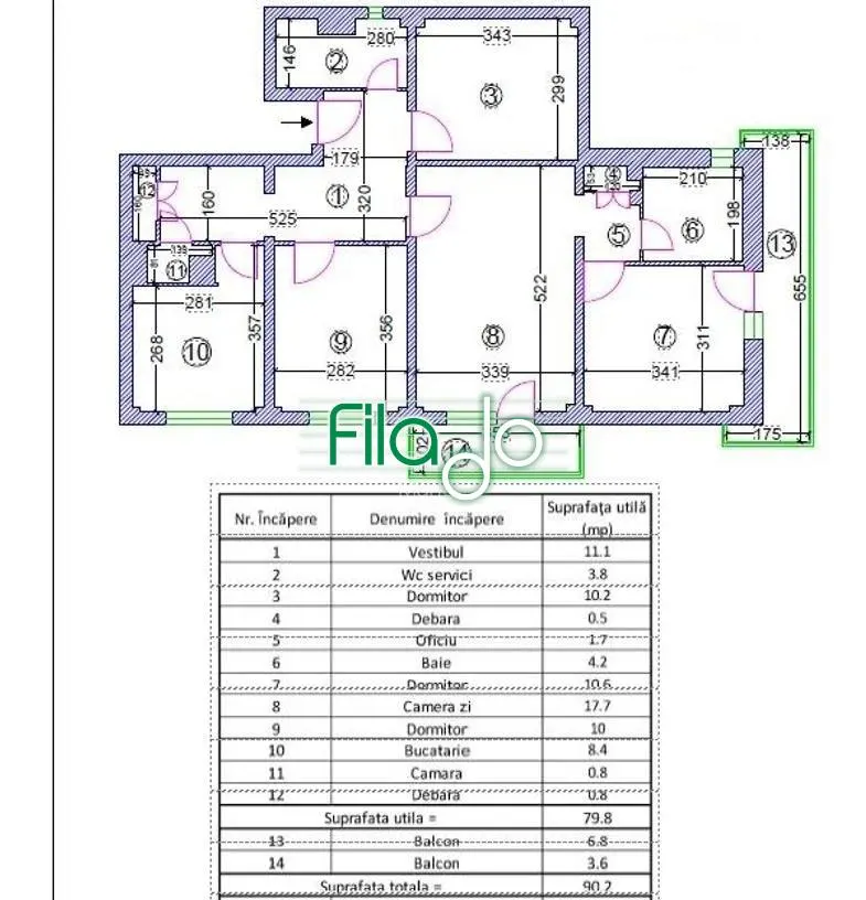 Apartament 4 camere cu centrala proprie, Iancului, Pantelimon - foto 7