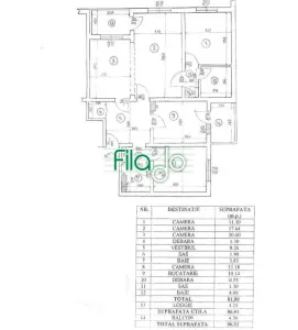 Apartament 4 camere transformate in 3, Basarabia - foto 8