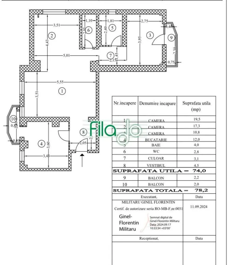 Apartament 3 camere Vitan Mall - foto 8