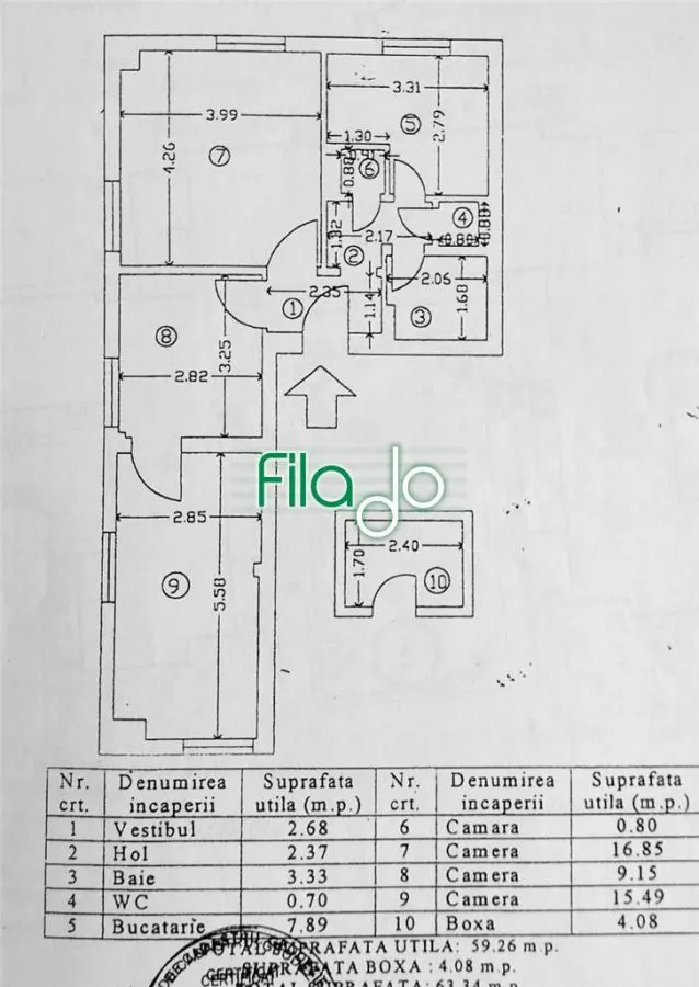 Apartament 3 camere Basarabia, bloc rusesc - foto 8