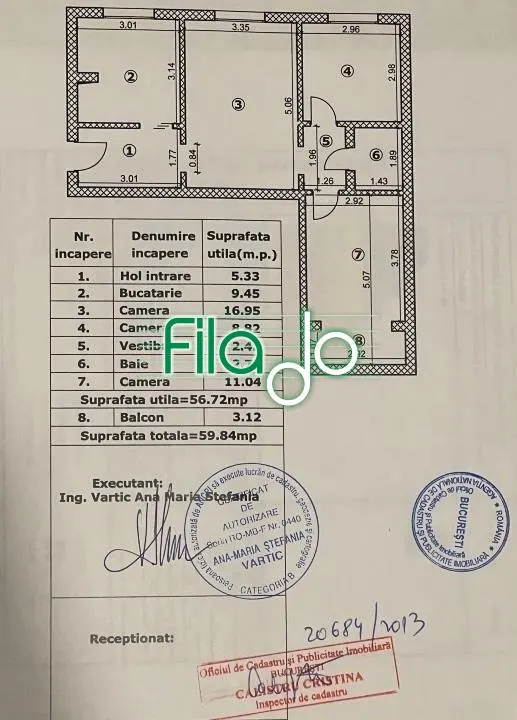 Apartament 3 camere 1 Decembrie 1918, Trapezului - foto 10
