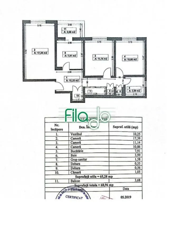 Apartament 3 camere cu centrala proprie Dristor Metrou - foto 15