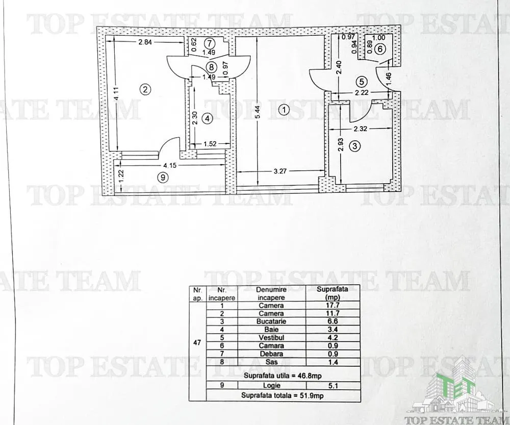 Apartament 2 Camere, Zona Iancului, Pozitionare de Exceptie - foto 11