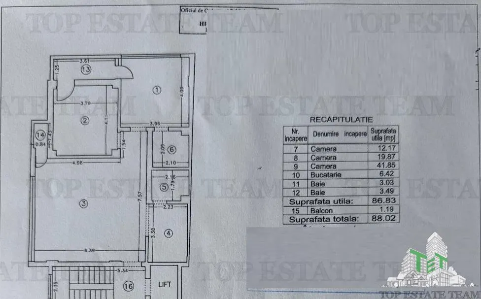 De Vanzare,  Apartament 3 Camere, Kiseleff - Clucerului - foto 12