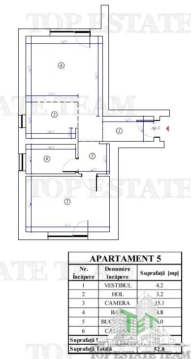 Apartament 2 camere in bloc nou, Voluntari - foto 7