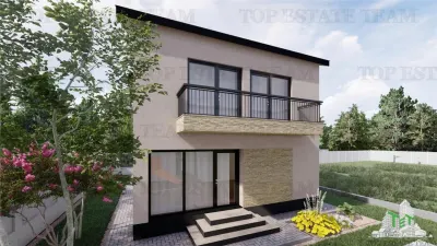 Vila  moderna, individuala cu 4 camere , 3 bai , Living , terasa acoperita, incalzilre in pardoseala, 2 locuri de parcare, Prel Ghencea, Bragadiru - foto 7
