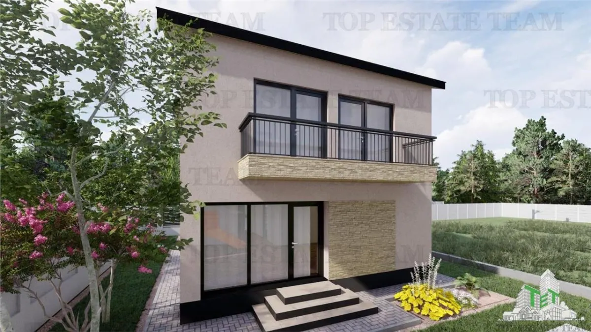 Vila  moderna, individuala cu 4 camere , 3 bai , Living , terasa acoperita, incalzilre in pardoseala, 2 locuri de parcare, Prel Ghencea, Bragadiru - foto 7