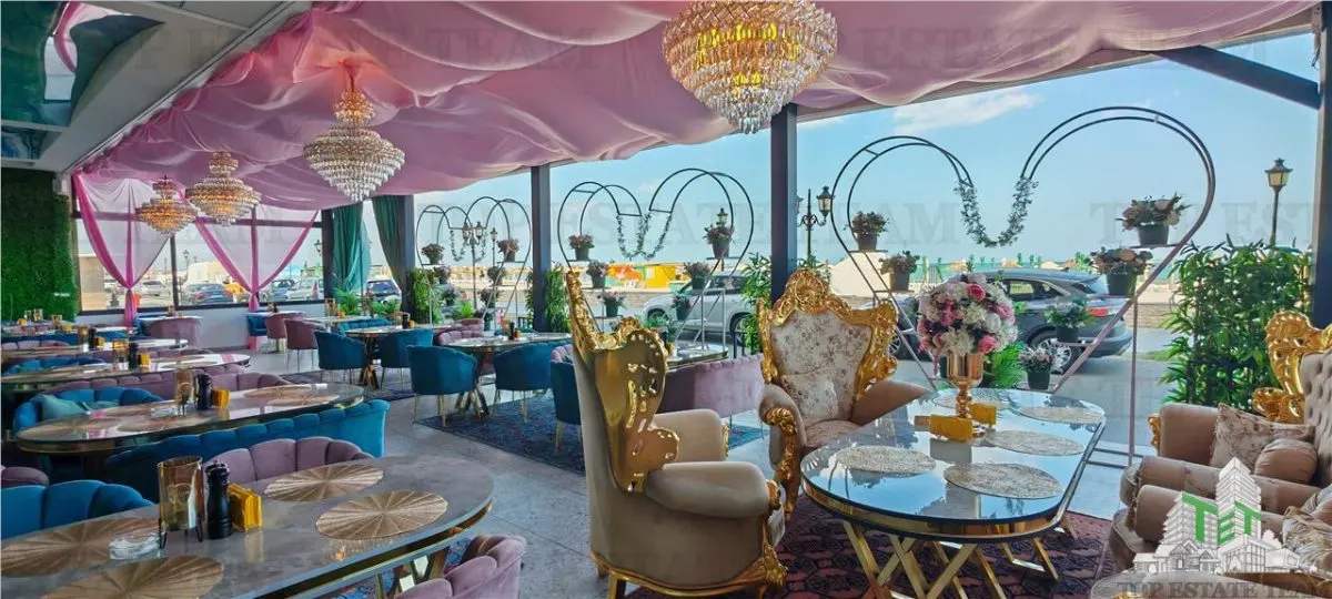 RESTAURANT CU TERASA 300MP, COMPLET MOBILAT/UTILAT, CHIRIAS EXISTENT, IN PRIMA LINIE LA  PLAJA, MAMAIA NORD, JUDET CONSTANTA - foto 1