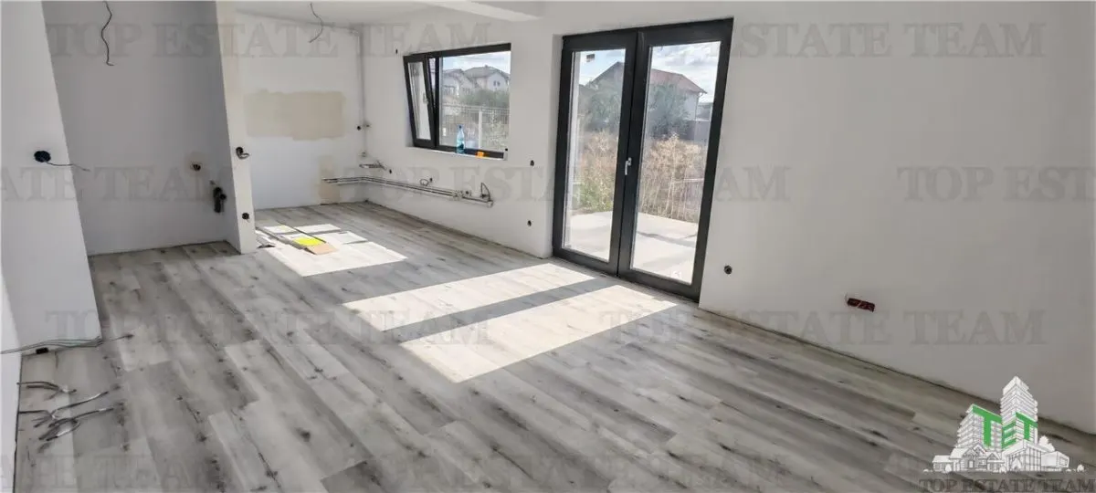 Apartament 2 camere si curte proprie de 80mp, in vila, cu toate utilitatile, in zona Parc Bragadiru judet Ilfov - foto 1