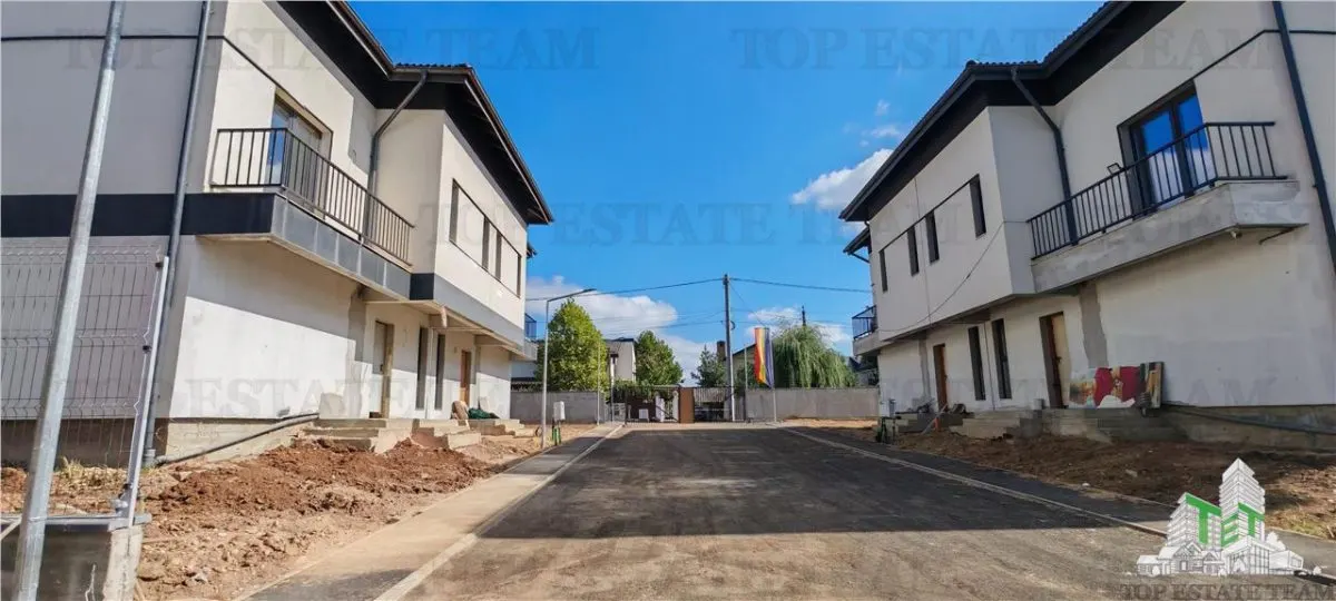 Apartament 2 camere si curte proprie de 80mp, in vila, cu toate utilitatile, in zona Parc Bragadiru judet Ilfov - foto 11