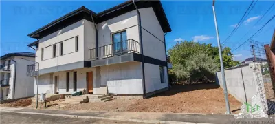 Vila individuala cuplata, in complex rezidential modern, cu 5 camere si mansarda de 77mp, 240mp teren, cu toate utilitatile, langa Parc Bragadiru - foto 8