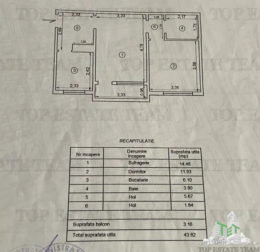 Apartament 2 camere - B-dul Independentei - vanzare Braila - foto 9