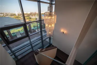 Penthouse de lux cu vedere lacul Floreasca Bucuresti   I 300 mp utili | Terase 200 mp | 3 parcari subterane - foto 19