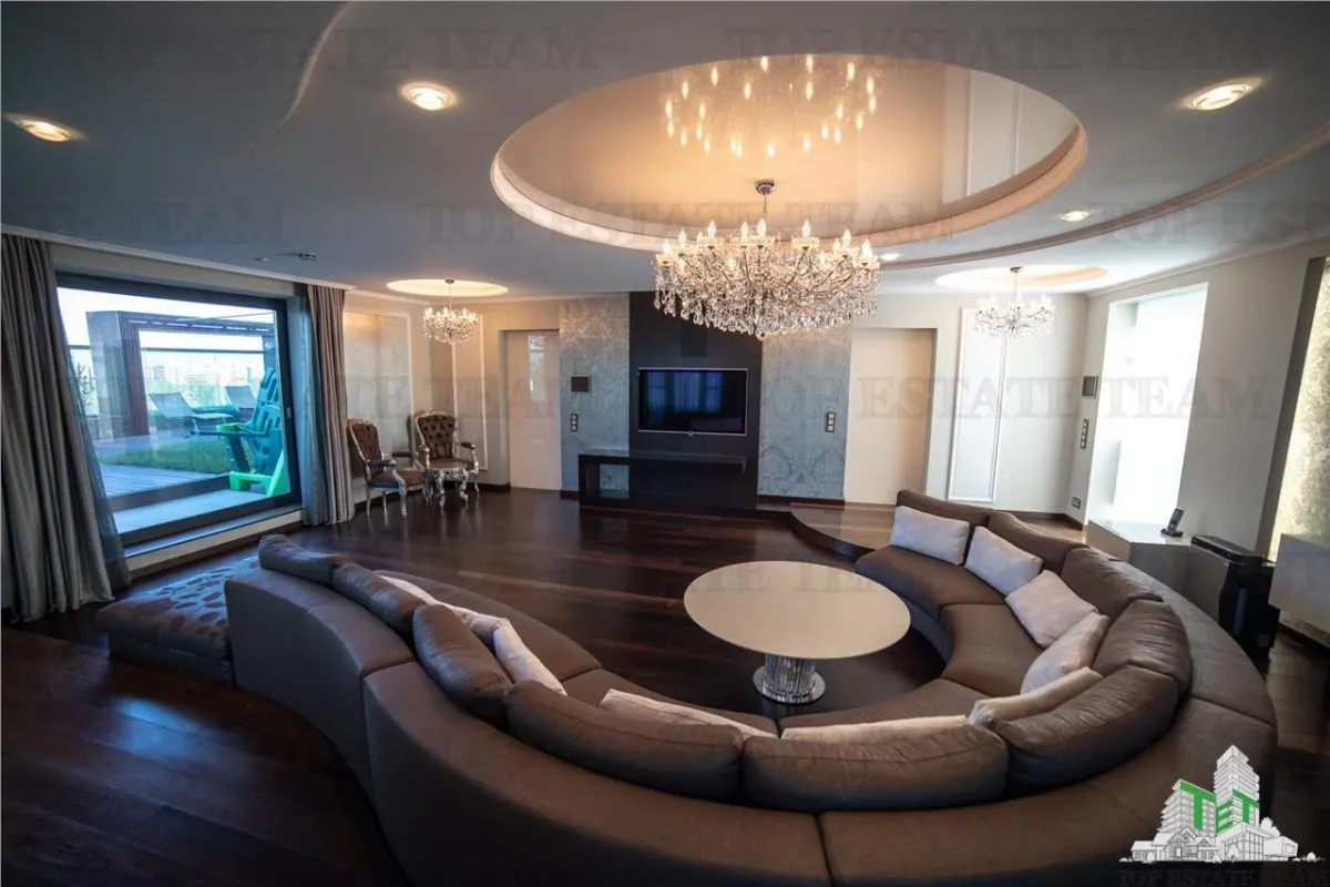 Penthouse de lux cu vedere lacul Floreasca Bucuresti   I 300 mp utili | Terase 200 mp | 3 parcari subterane - foto 3