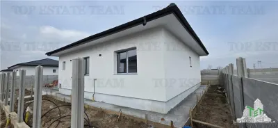Vila individuala moderna cu 4 camere , 2 bai ,terasa 25mp, incalzire in pardoseala, 2 locuri de parcare - foto 7