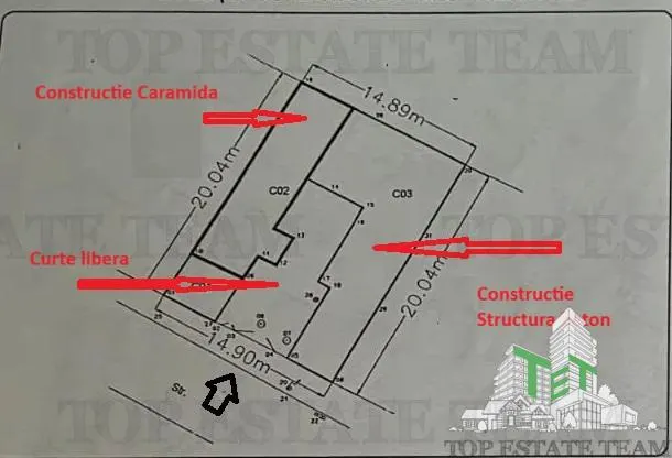 Casa Demolabila / Renovabila , pretabila activitate comerciala, langa Piata - foto 1