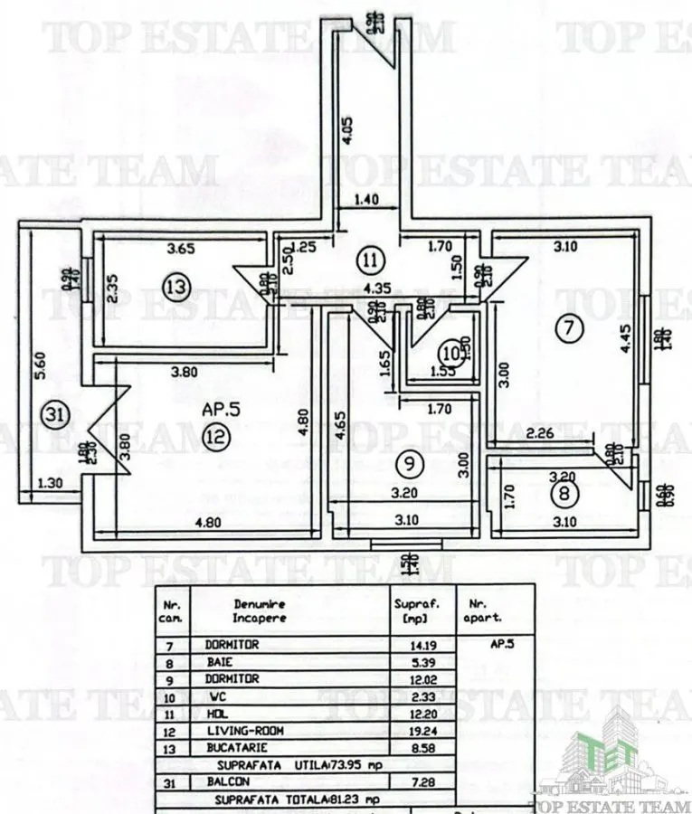 Apartament 3 camere de vanzare in Dobroesti - foto 15