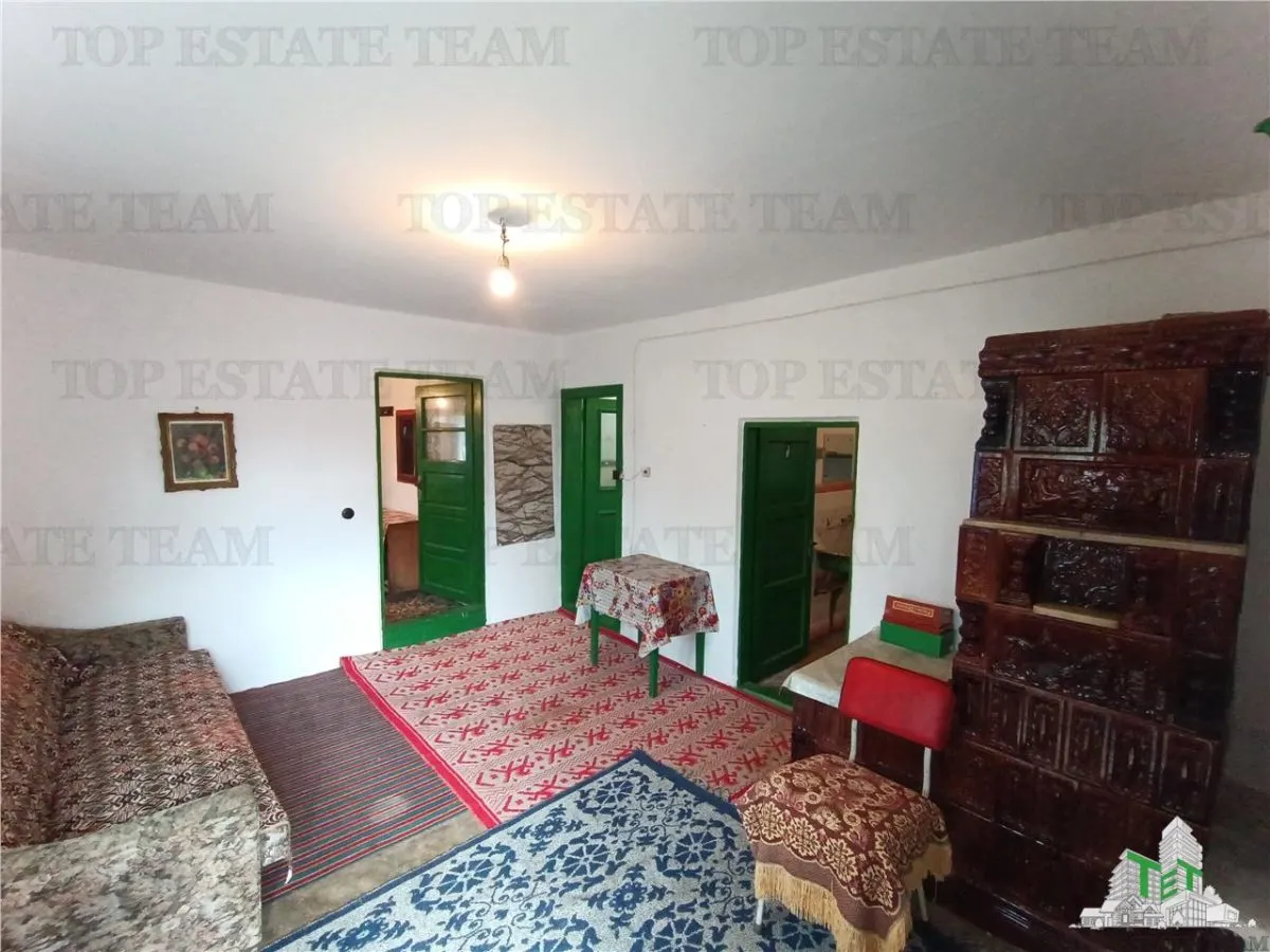 Casa taraneasca traditionala pe parter cu gradina si livada 1700mp in Gruiu, la 10 min de DN1 si la 4 min de A3. - foto 12