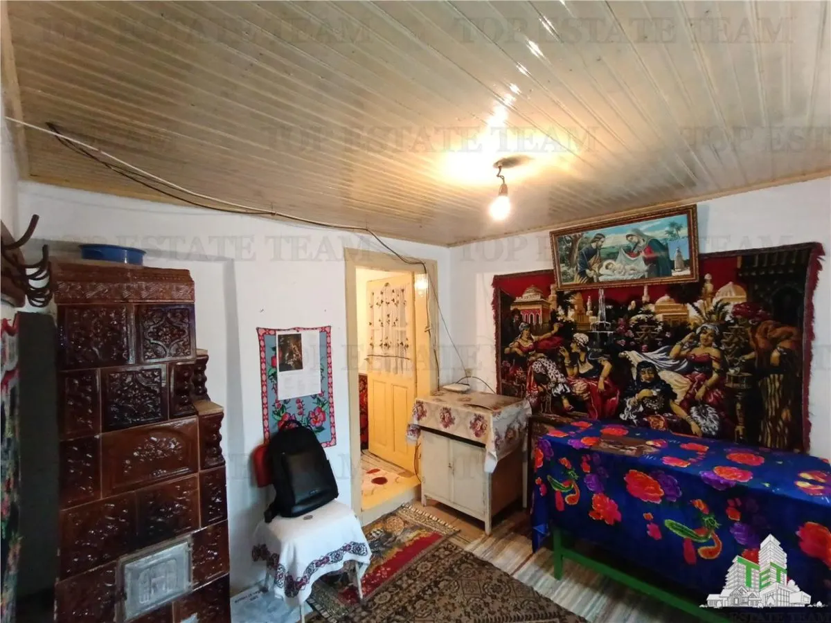 Casa taraneasca traditionala pe parter cu gradina si livada 1700mp in Gruiu, la 10 min de DN1 si la 4 min de A3. - foto 15