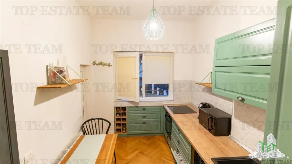 Apartament 2 camere de vanzare Pache Protopopescu | Parter vila | Complet mobilat si utilat premium - foto 5