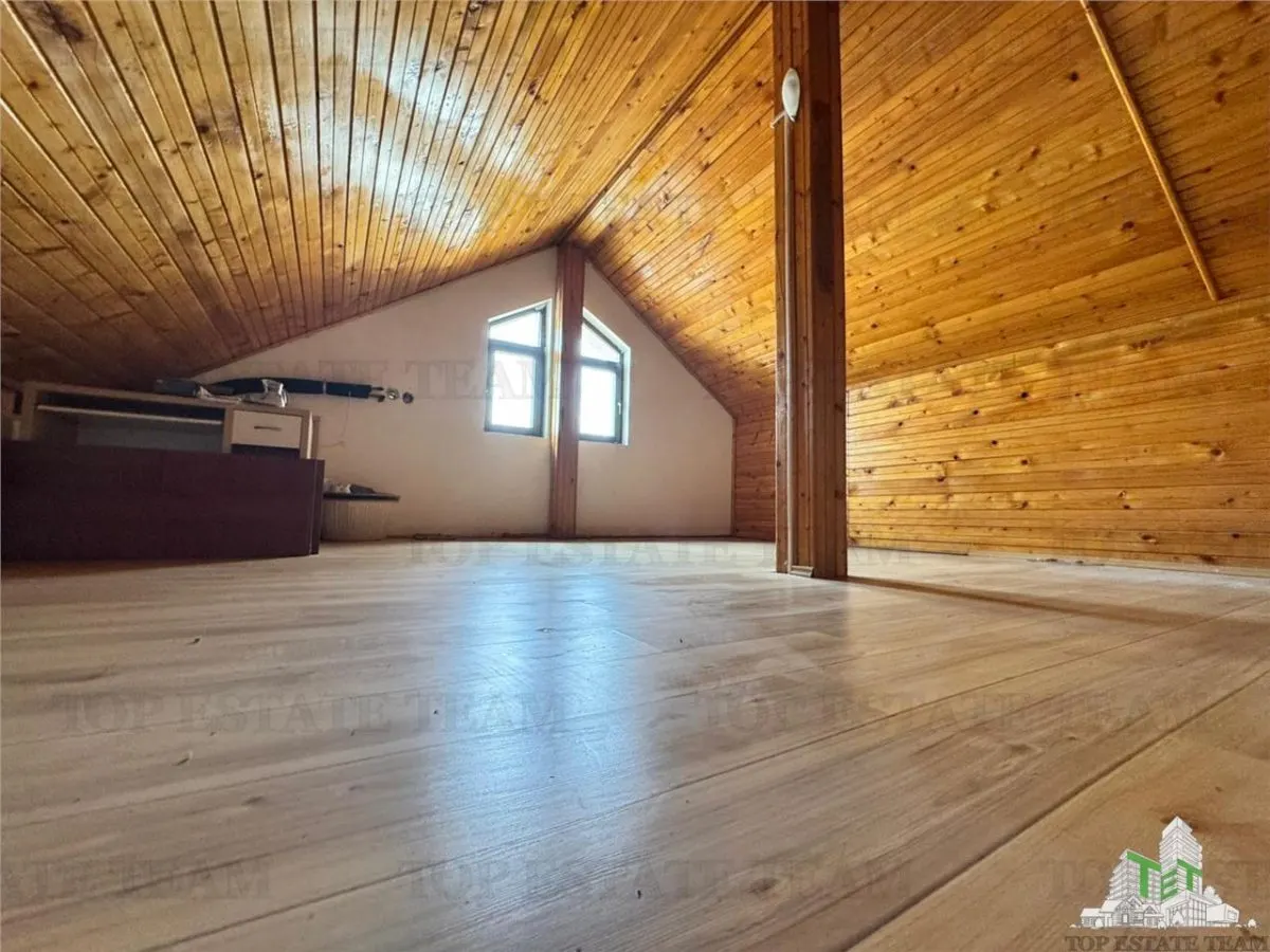 Vila P+1+M, 229 mp, 4 dormitoare, gradina si 4 parcari - foto 14