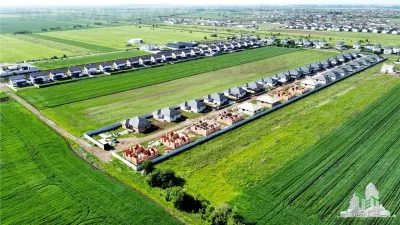 Teren 2.5 ha cu proiect pentru 60 case la 20 minute de Bucuresti - Sabareni
