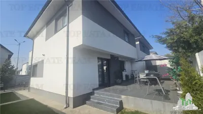 Vila lux 4 camere cu panouri solare in Chiajna - foto 12