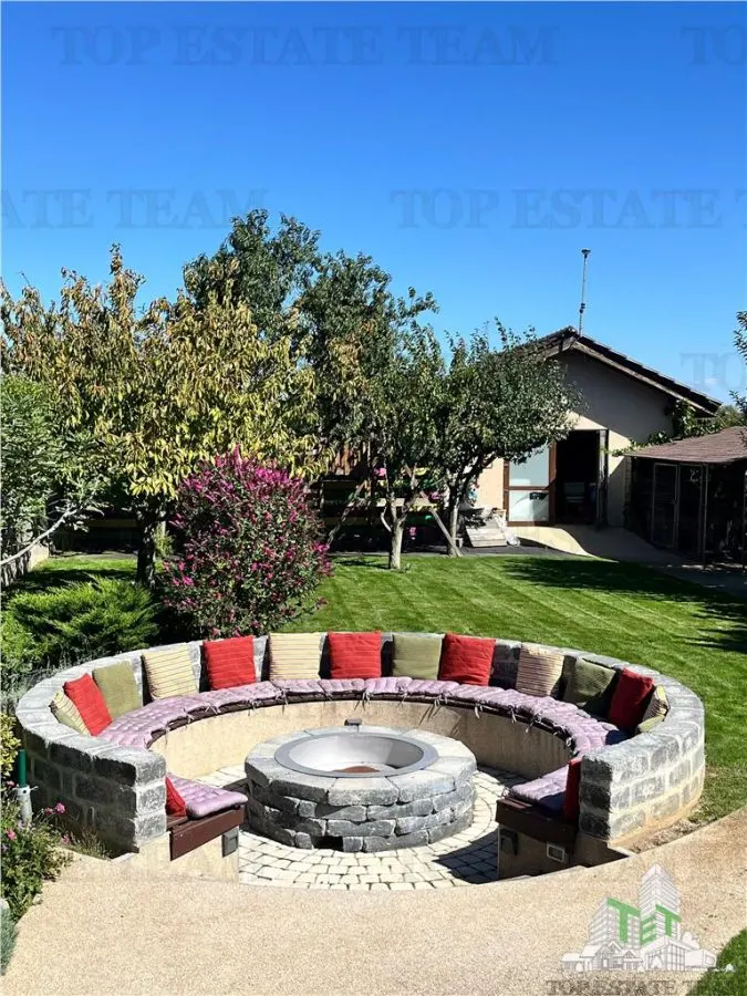 Vila individuala superba, 5 camere, complet utila/mobilata ultramodern,  1000mp teren, cu toate utilitatile, in zona Domnesti, posibilitate rate 2 ani - foto 16
