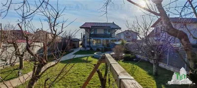 Vila individuala superba, 5 camere, complet utila/mobilata ultramodern,  1000mp teren, cu toate utilitatile, in zona Domnesti, posibilitate rate 2 ani - foto 21