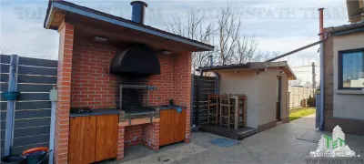 Vila individuala superba, 5 camere, complet utila/mobilata ultramodern,  1000mp teren, cu toate utilitatile, in zona Domnesti, posibilitate rate 2 ani - foto 25