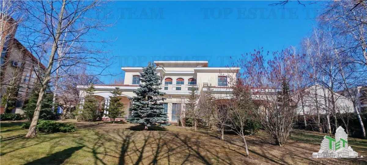 Vila somptuoasa, 10 + camere, S+P+1, 1100mp utili, cu toate utilitatile, in  sector 6 Bucuresti zona Valea  Oltului - foto 2