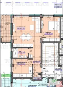 Apartament 3 camere in proiect nou - Bratianu Constanta - TVA inclus - foto 2
