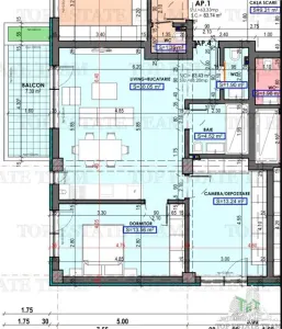 Apartament 3 camere in proiect nou - Bratianu Constanta | Comunitate restransa, doar 12 apartamente - foto 2