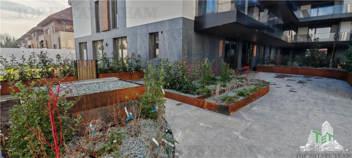 Garsoniera 44mp, cu finisaje premium, toate utilitatile, piscina, complex rezidential securizat, zona Padurea Baneasa - foto 25