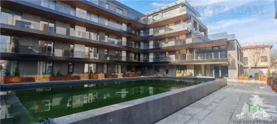 Apartament de 3 camere, cu finisaje premium, 108mp, toate utilitatile, piscina, complex rezidential securizat, zona Padurea Baneasa - foto 2