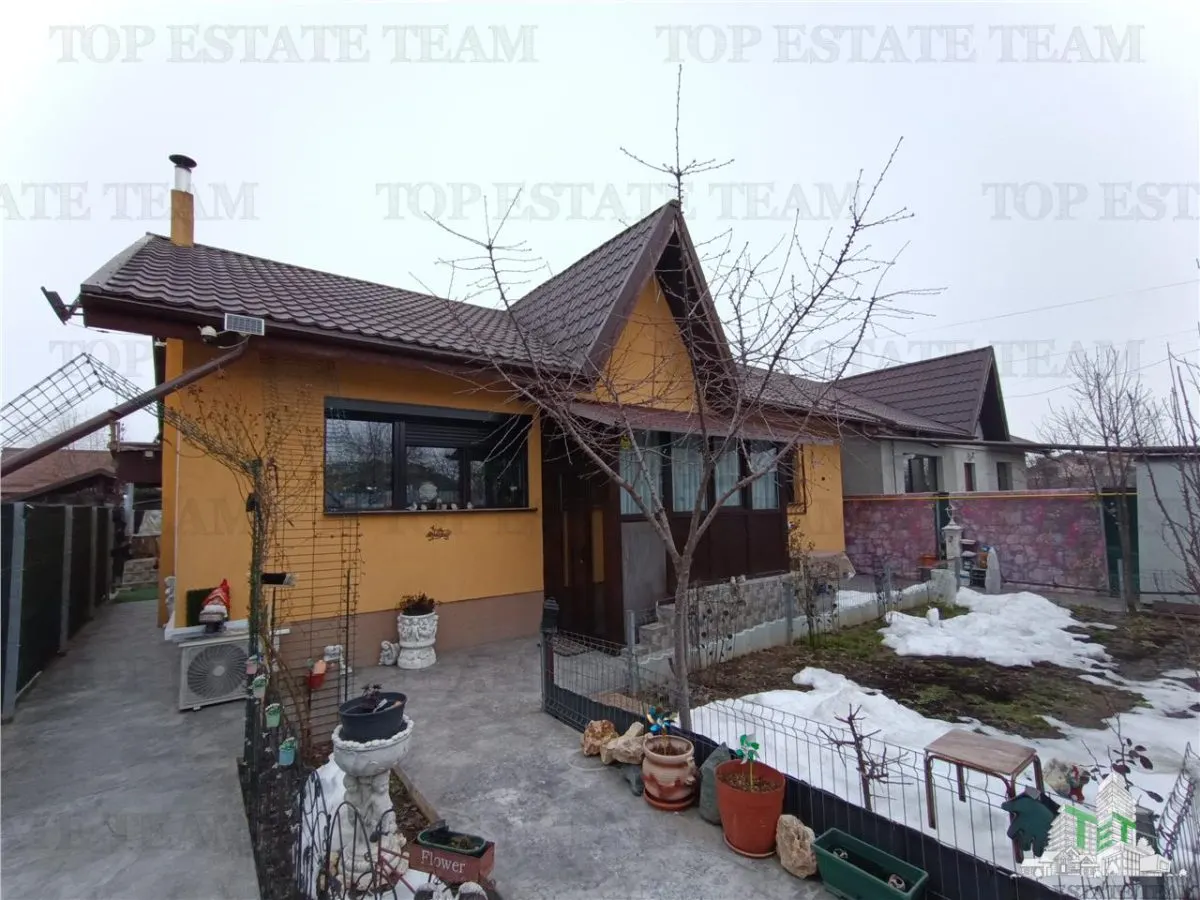 Casa moderna cu 3 camere pe parter cu toate utilitatile incluse la 3 km de orasul Magurele, si la doar 10 min de Bucuresti. - foto 2