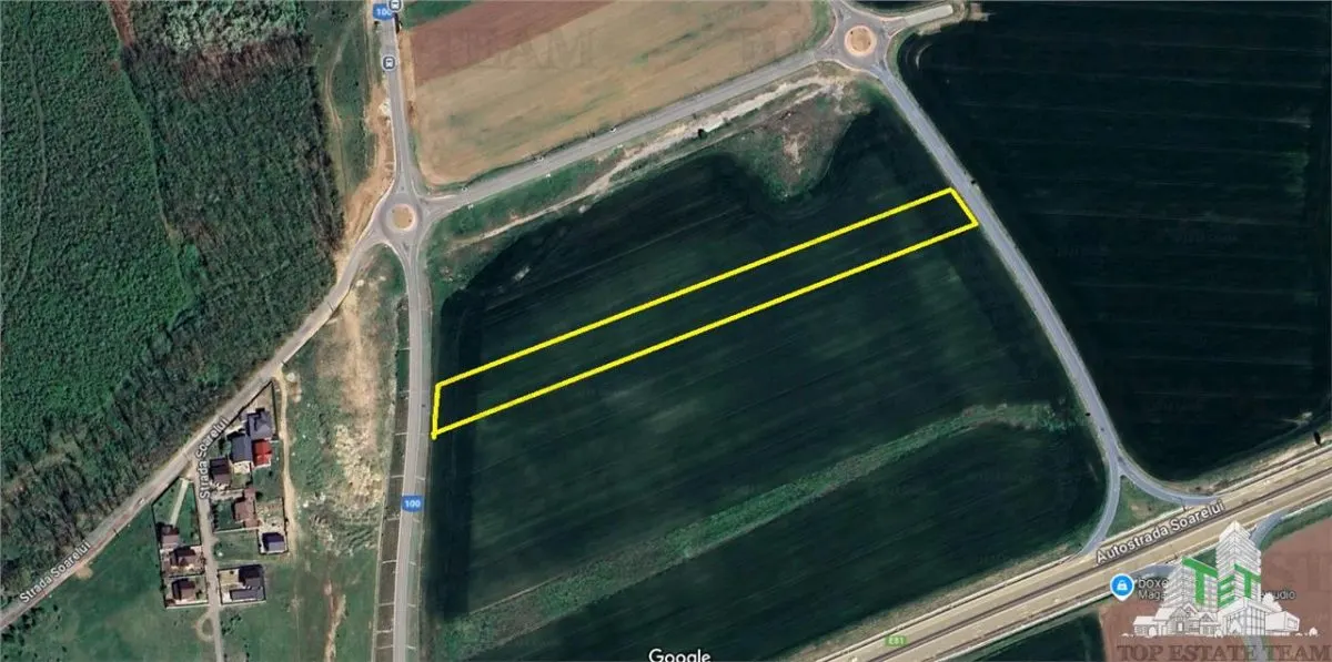 Vanzare teren intravilan construibil, Branesti-Ilfov, 5100 mp, ideal rezidenta sau investitie, scadere de pret. - foto 1