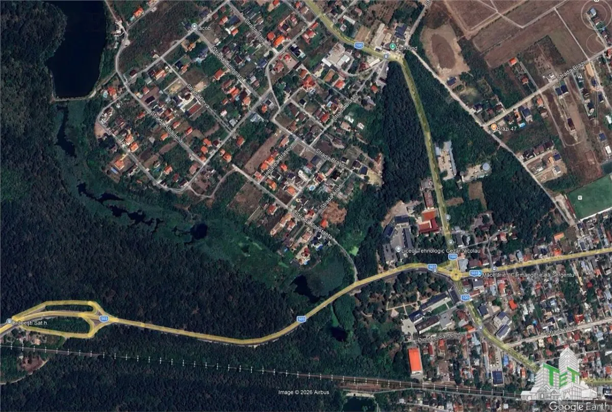 Vanzare teren intravilan construibil, Branesti-Ilfov, 5000 mp, ideal rezidenta, investitie majora - foto 2