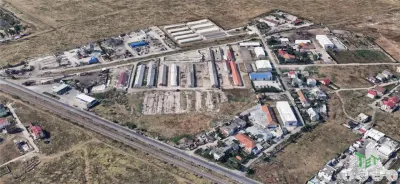 Teren intravilan 7500 mp la pretul de 120e/mp+tva cu iesire la centura capitalei in loc. Bragadiru ideal pentru hale industriale sau centre logistice. - foto 5