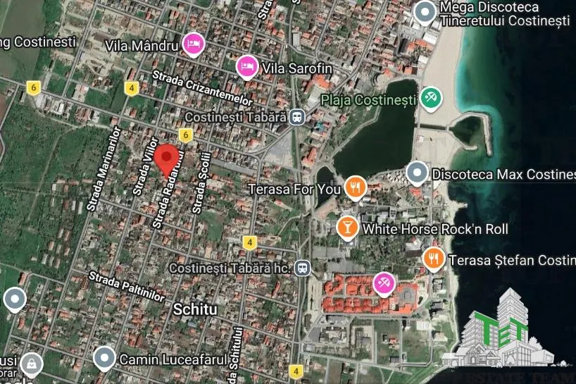 Teren intravilan constructii Costinesti -Schitu - foto 1