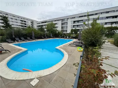 Apartament cu 2 camere de vanzare intr-un complex cu piscina /parc/ Sector 1/ Nord - Bucuresti
