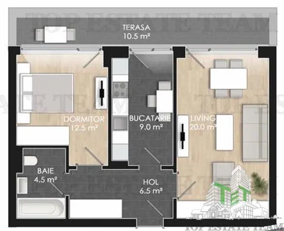 Apartament cu 2 camere de vanzare intr-un complex cu piscina /parc/ Sector 1/ Nord - foto 9