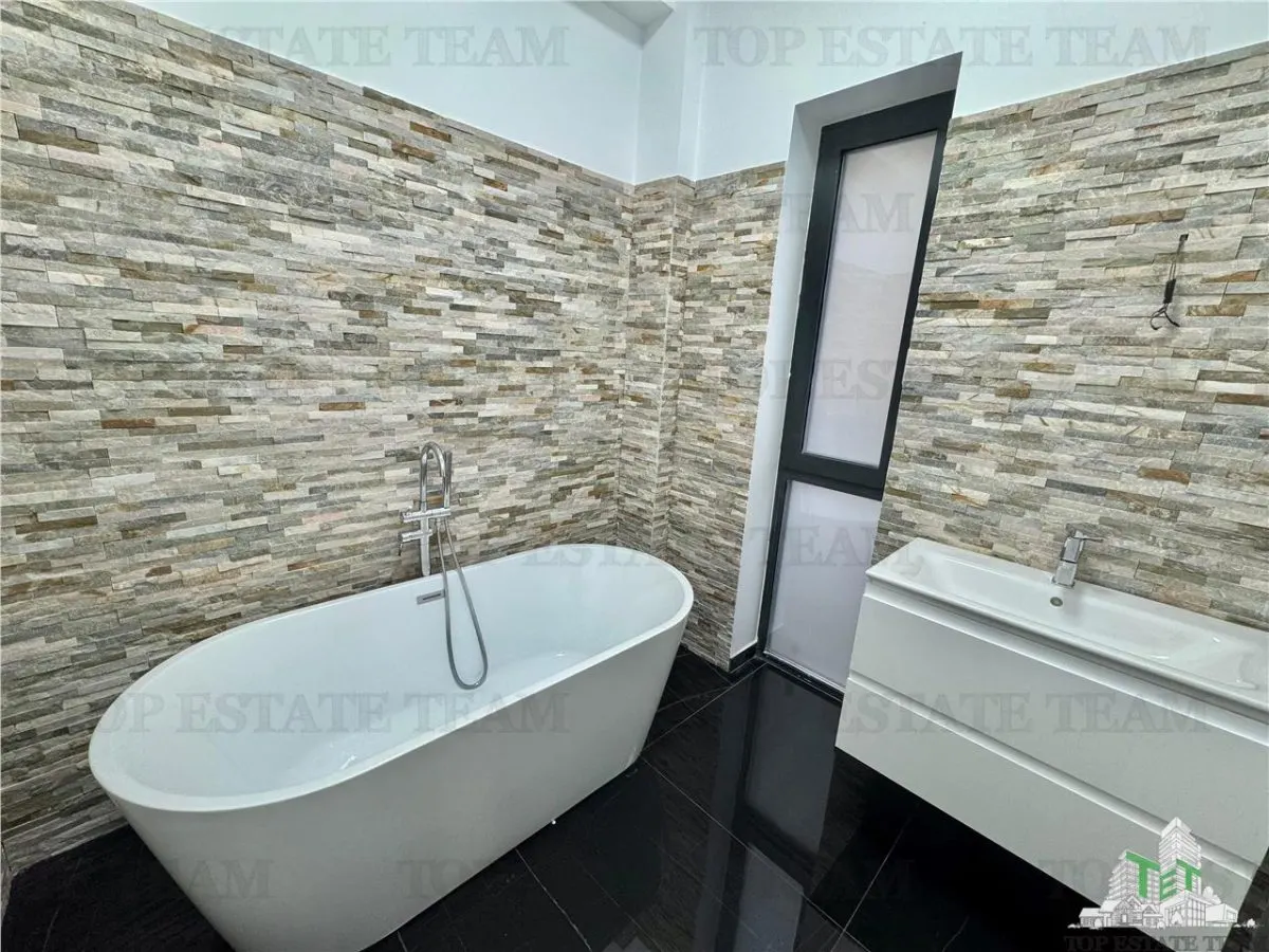 Apartament mobilat si utilat cu 3 camere de inchiriat + gradina 28mp in zona de  Nord/ 6 min Scoala Americana - foto 8