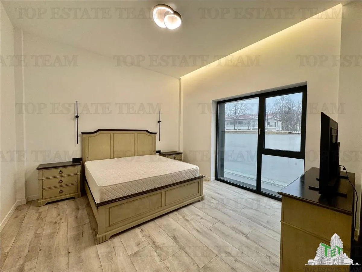 Apartament de inchiriat cu 3 camere + gradina in Pipera / Scoala Americana 5 min. - foto 1