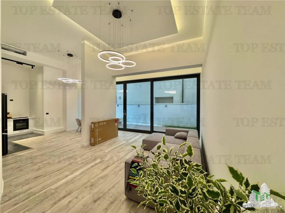 Apartament de inchiriat cu 3 camere + gradina in Pipera / Scoala Americana 5 min. - foto 14